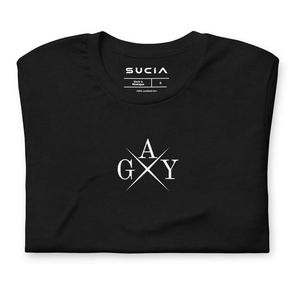 Crossed X GAY t-shirt by iamSUCIA