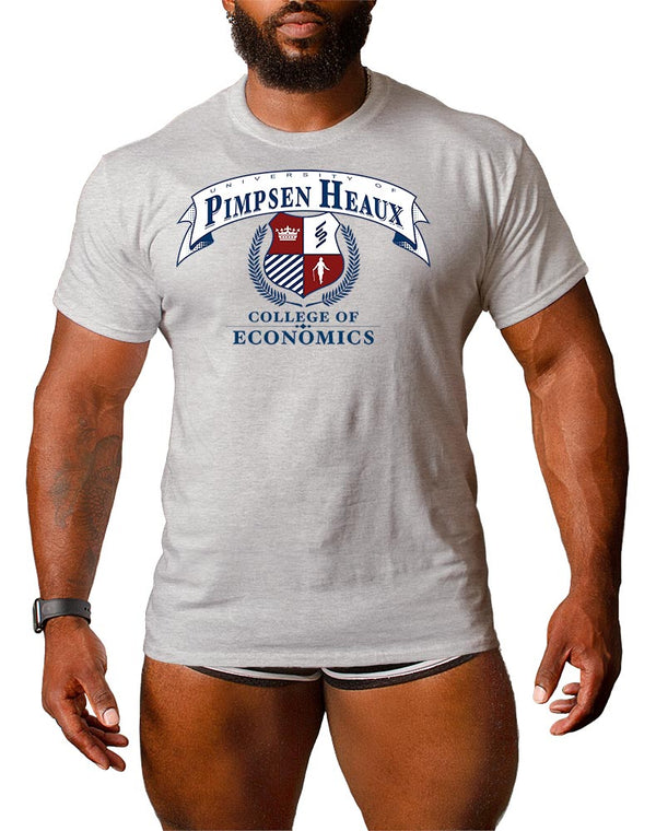 Pimpsen Heaux - College of Economics T-Shirt